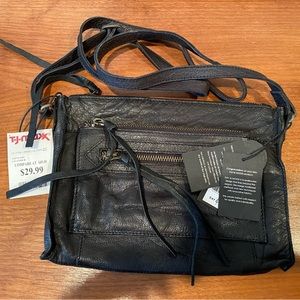 Day & Mood black leather purse